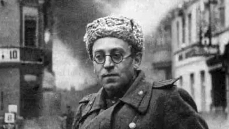 Vasily Grossman in Schwerin, Germany, near the end of the second world war