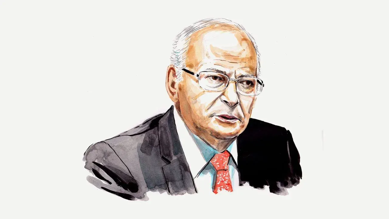 Illustration by Dan Williams accompanying commentary on West Bank settler violence
