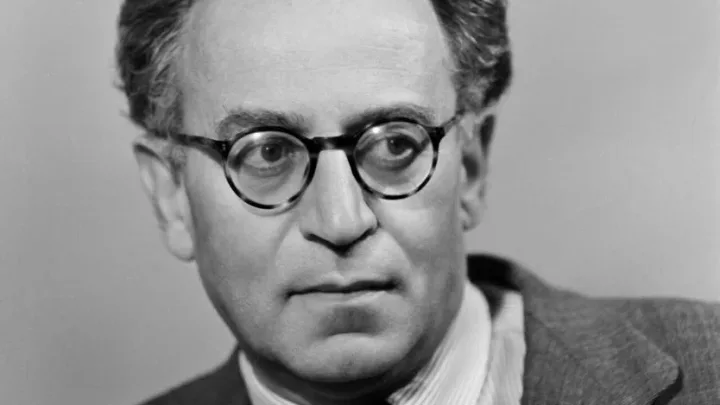 A portrait of Soviet writer and journalist Vasily Grossman
