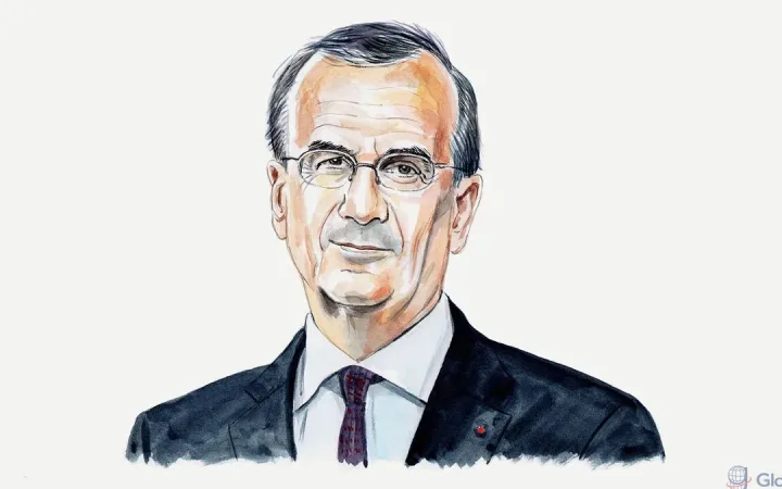 A portrait of Francois Villeroy