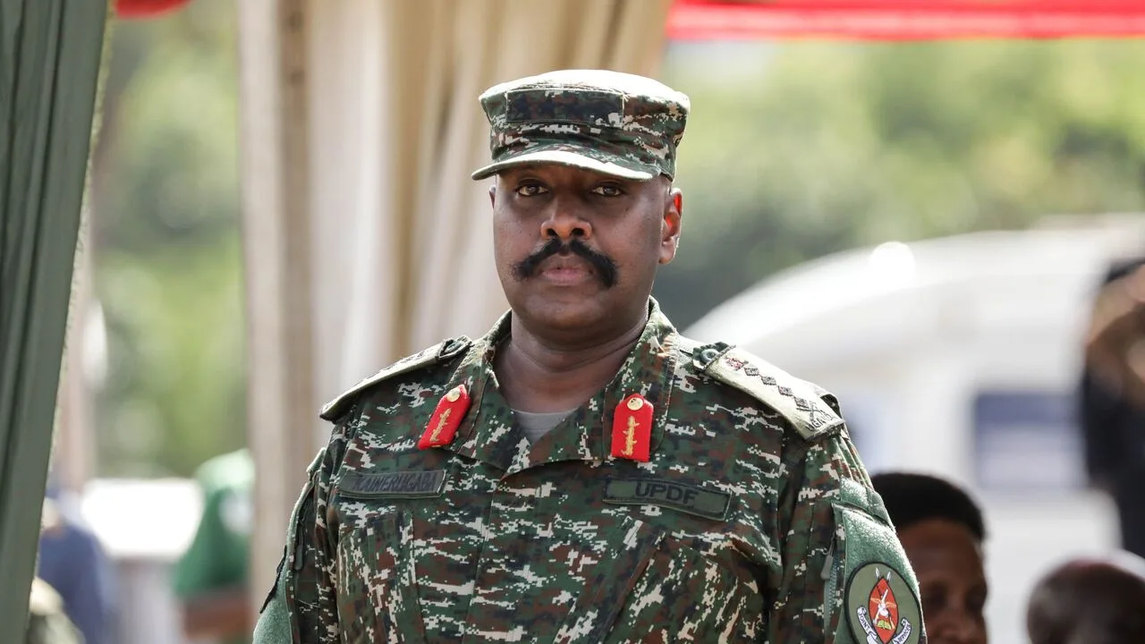 General Muhoozi Kainerugaba, Uganda's Chief of Defence Forces.