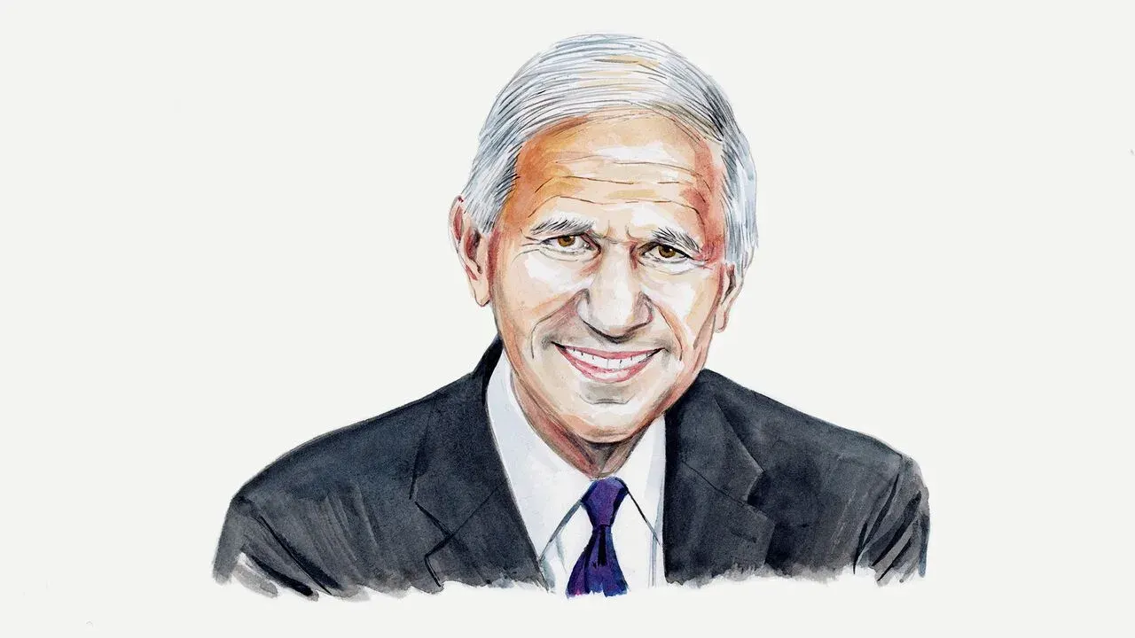 Portrait illustration of Martin Gruenberg