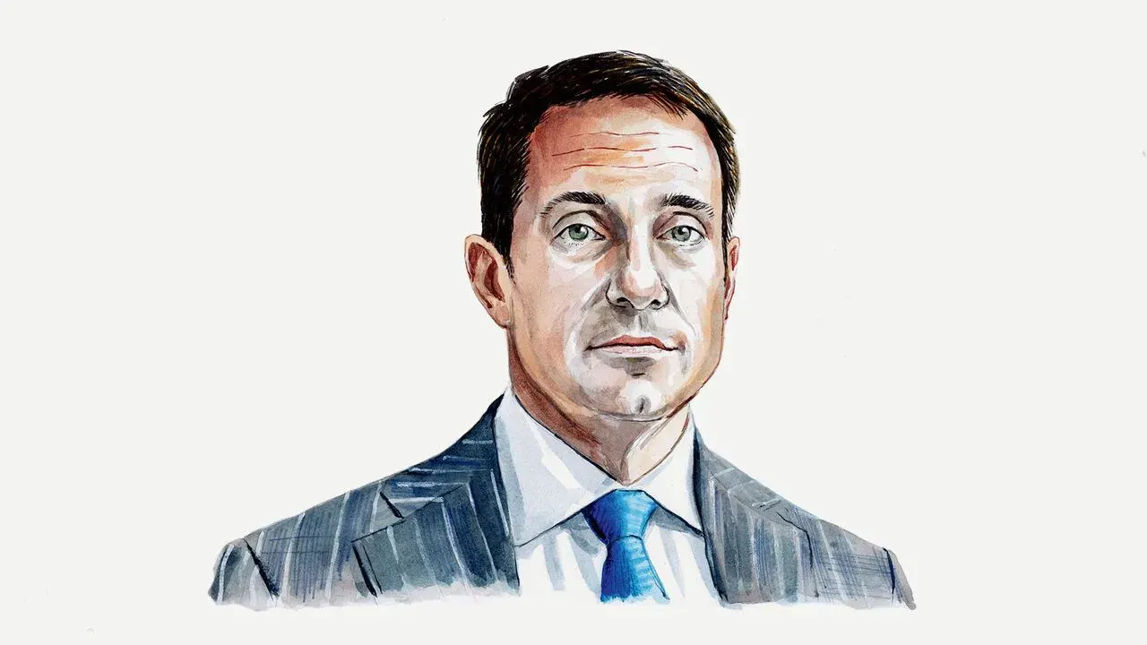 Illustration portrait of Carson Block
