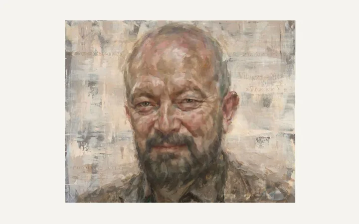 Portrait of Igor Tulchinsky by Jonathan Yeo. Oil on canvas.