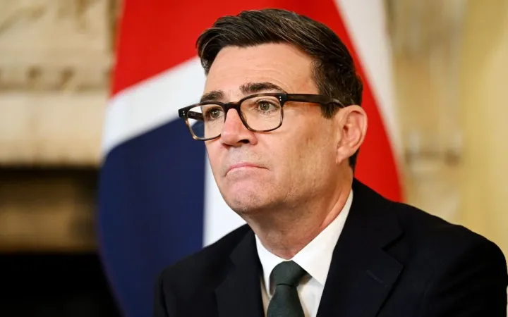 Prime Minister Andy Burnham of Britain.