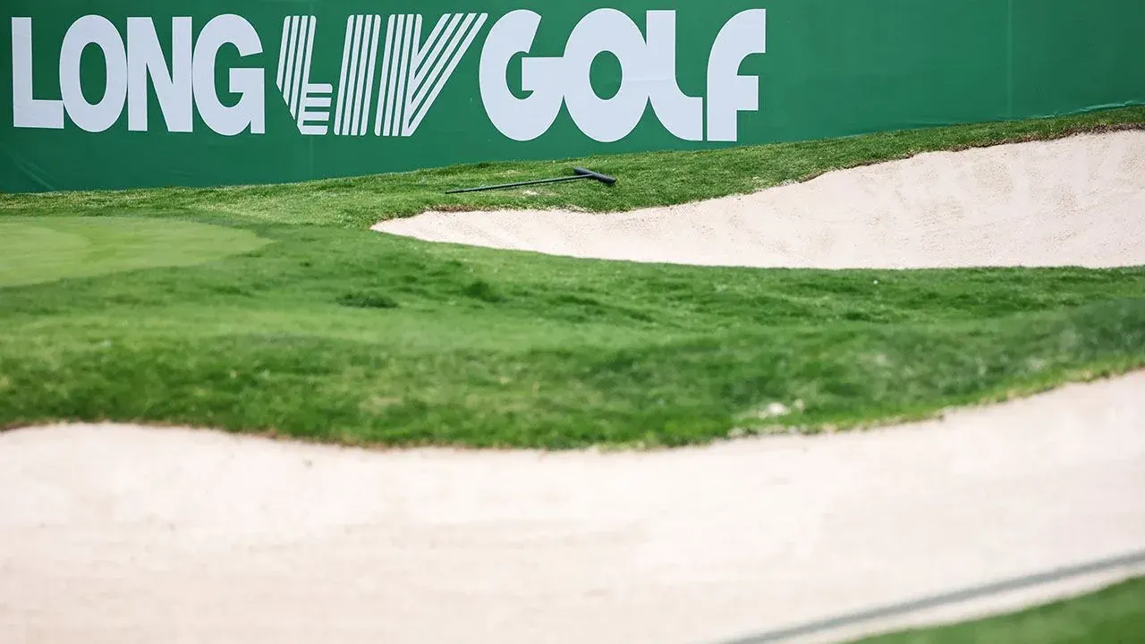 LIV Golf branding displayed at tournament in Mexico City